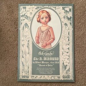1986 French “Rarest Of Dolls” Paper Doll Set